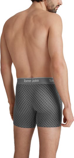 Assorted 3-Pack Second Skin Stretch Modal Boxer Briefs