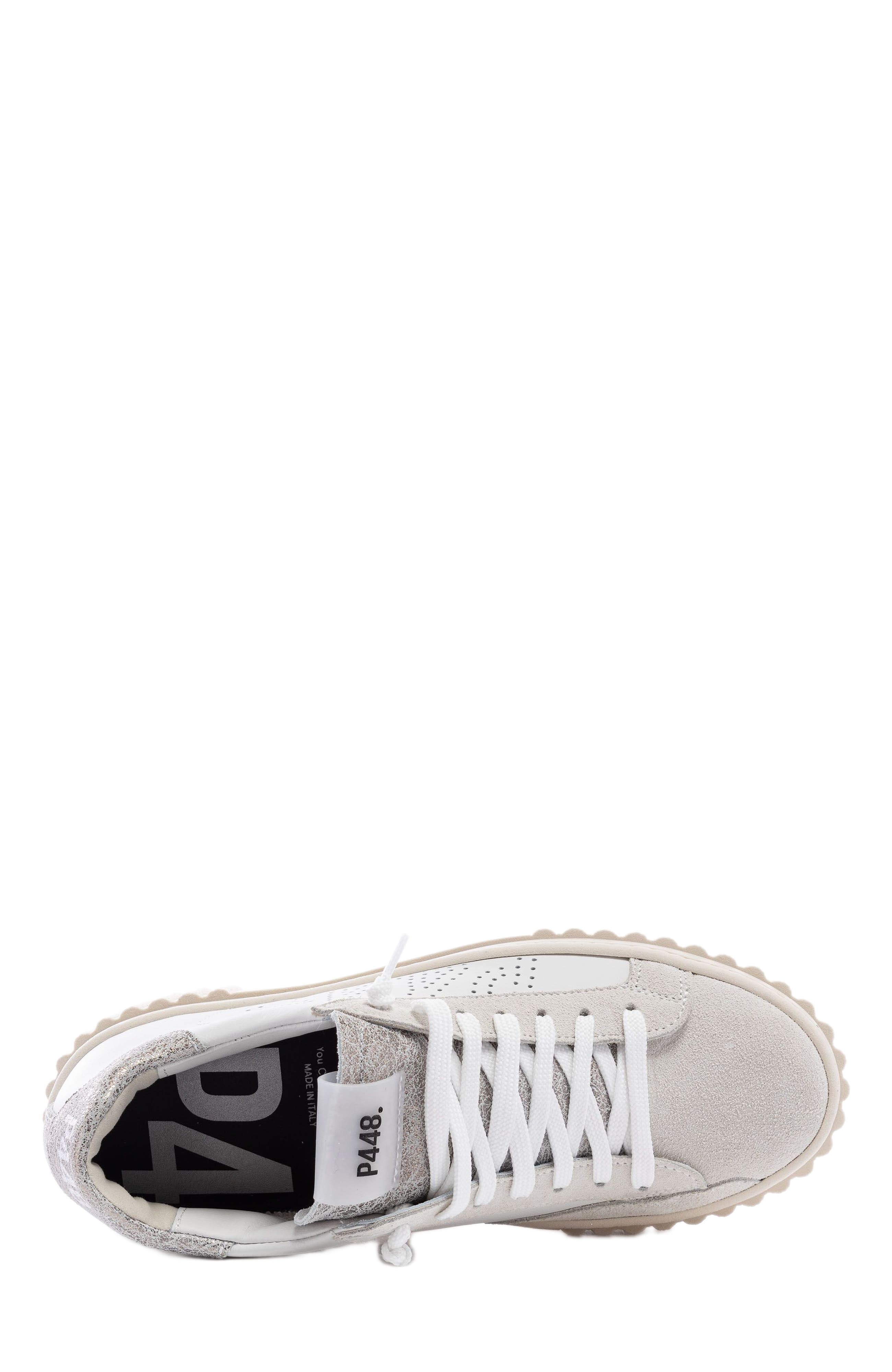P448 Creeper Platform Sneaker, Alternate, color, Silver Dust