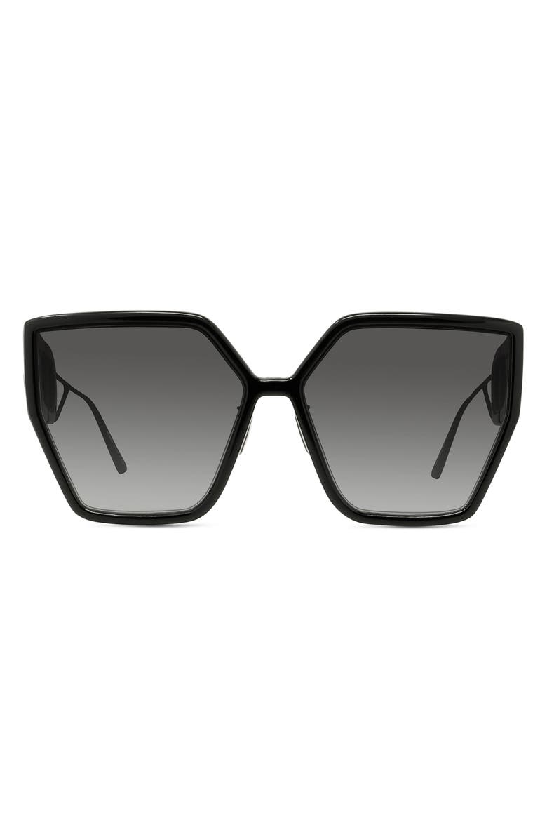 DIOR 30Montaigne BU 61mm Butterfly Sunglasses, Main, color, 