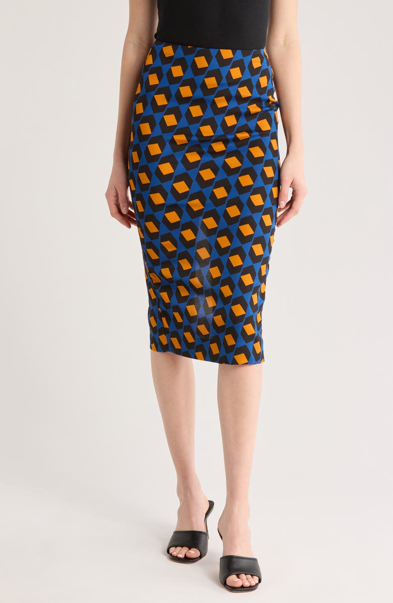 DVF Kara Pencil Skirt, Main, color,