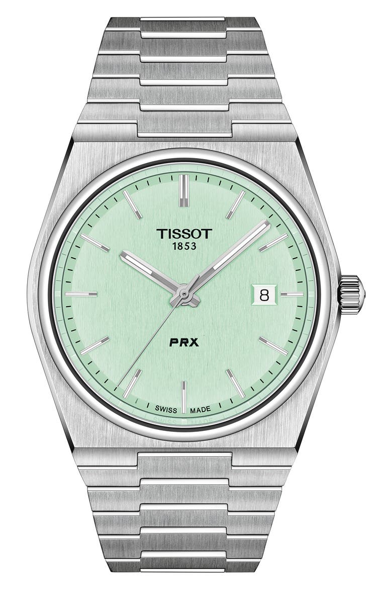 PRX Bracelet Watch, 40mm, Main, color, SILVER
