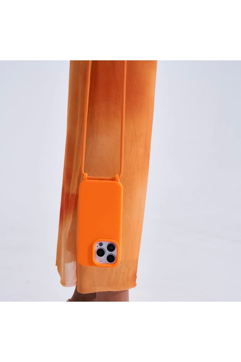 Silicone Phone Case - iPhone 17 Air/Pro/Max, Alternate, color, Orange - iPhone 17