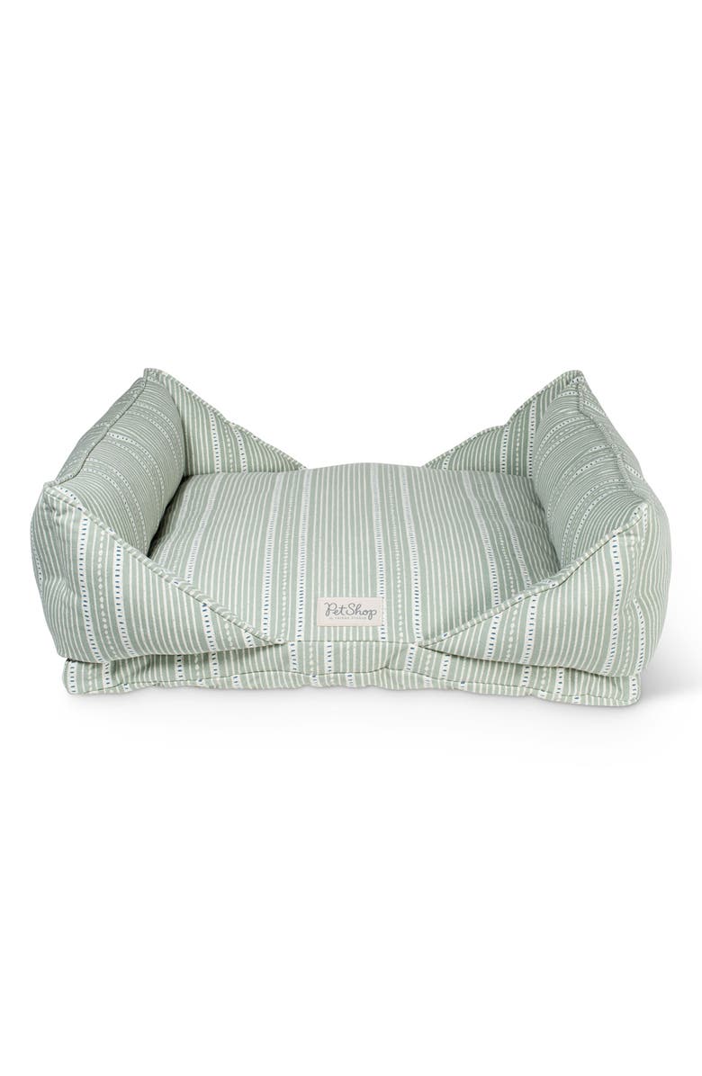 Fringe Studio Canvas Cuddler Medium Pet Bed, Main, color, Green