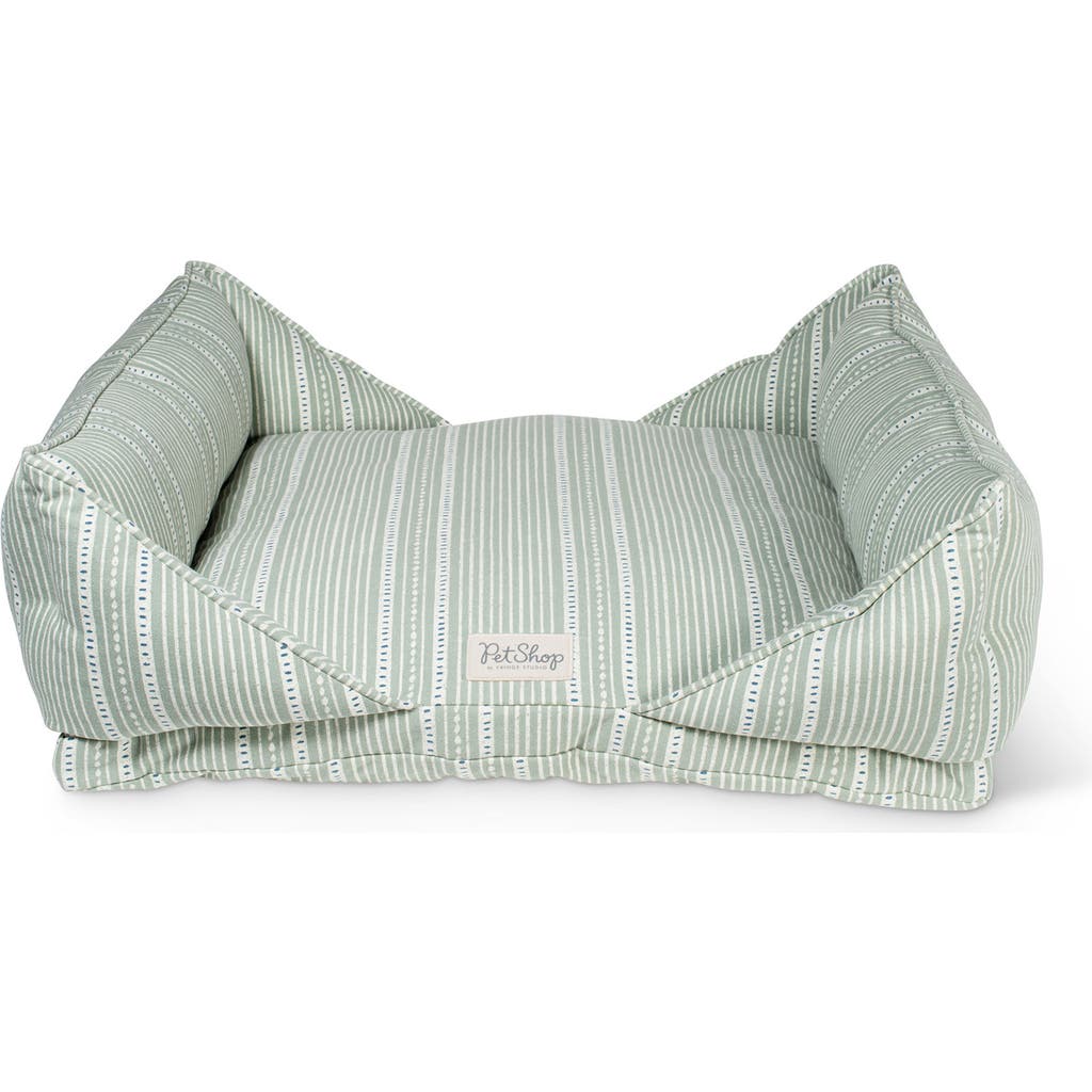 Fringe Studio Canvas Cuddler Medium Pet Bed in Green  product