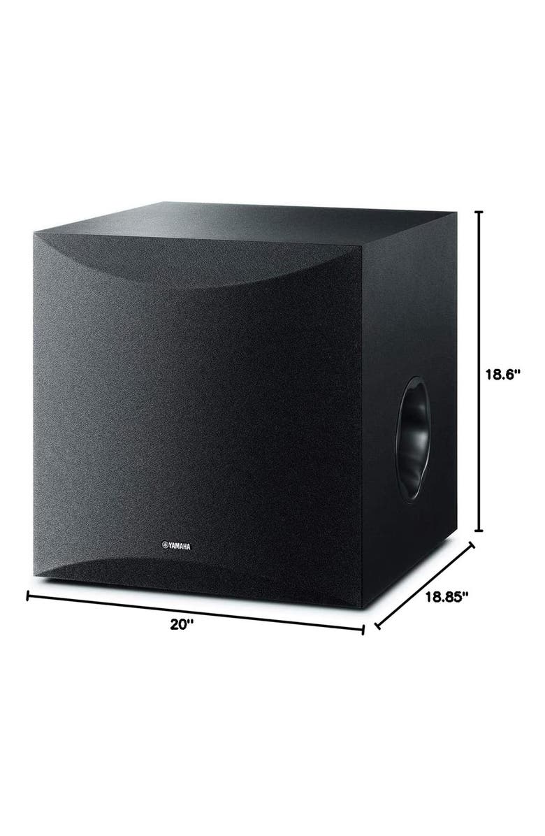 Yamaha NS-SW100 Subwoofer, Alternate, color, Black
