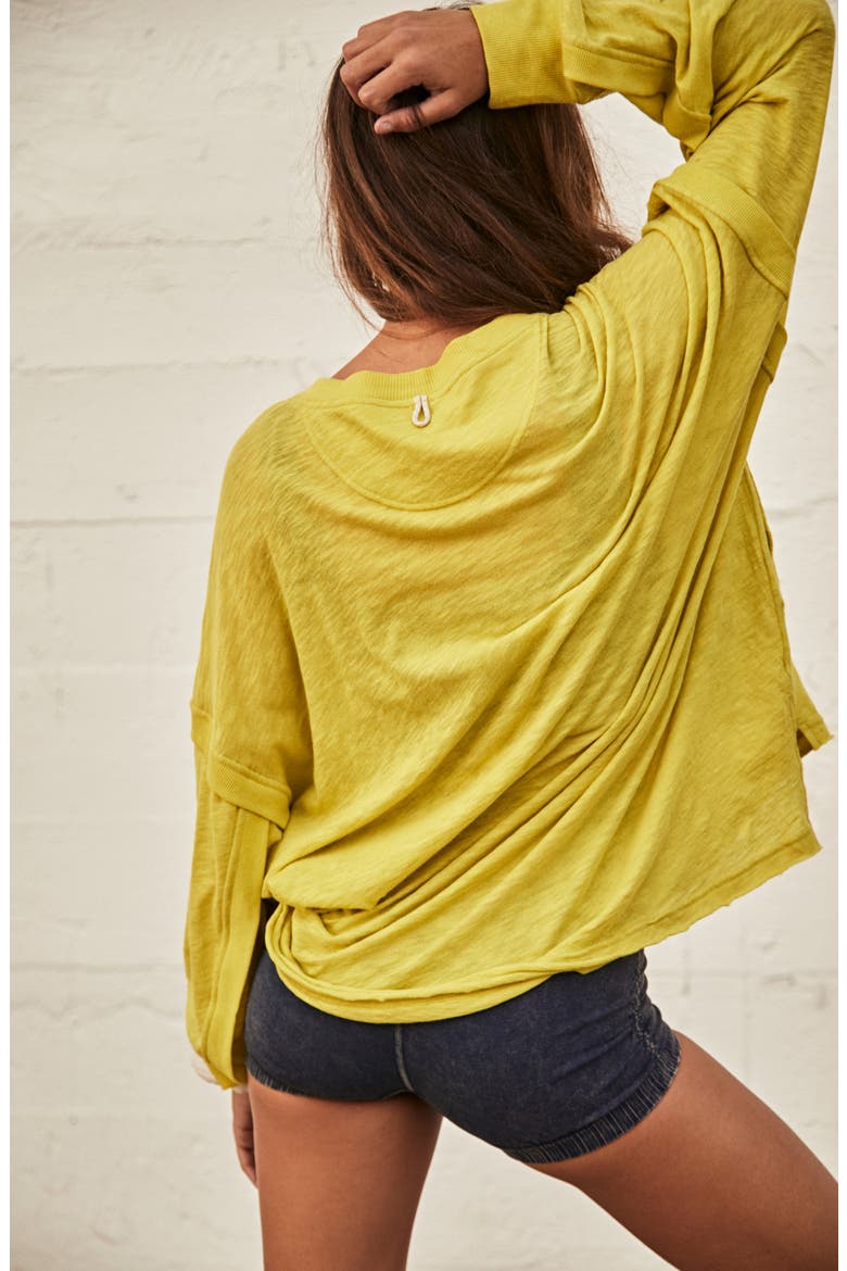 FP Movement One Up Long Sleeve Top, Alternate, color, SPARKLING CITRUS