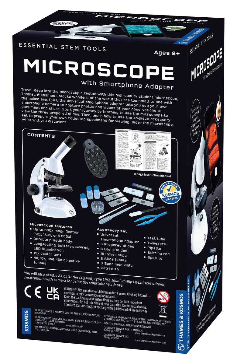 Thames & Kosmos Microscope Discovery Kit, Alternate, color, Multicolored