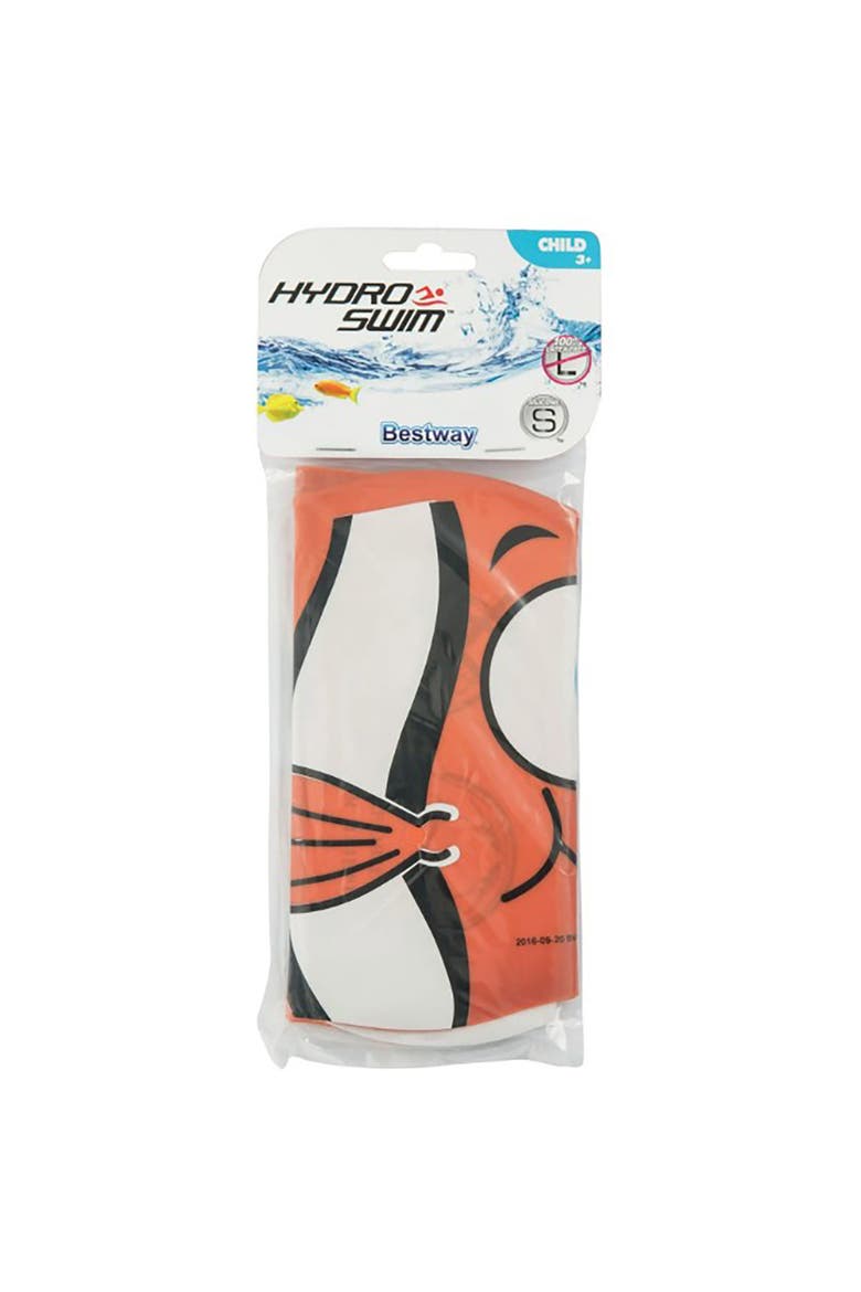 Lil' Buddy Swim Cap, Alternate, color, Multicolored