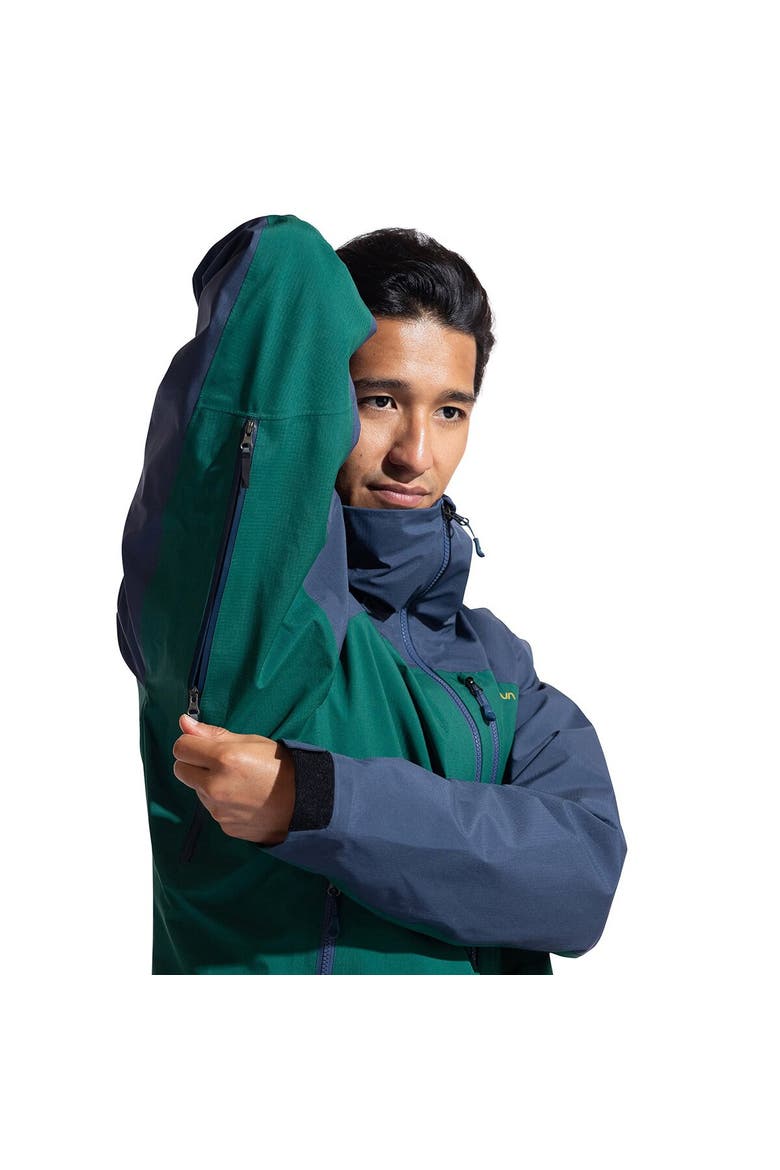 Alpine Guide Gtx Performance Jacket - Men's, Alternate, color, Jungle/Night Sky
