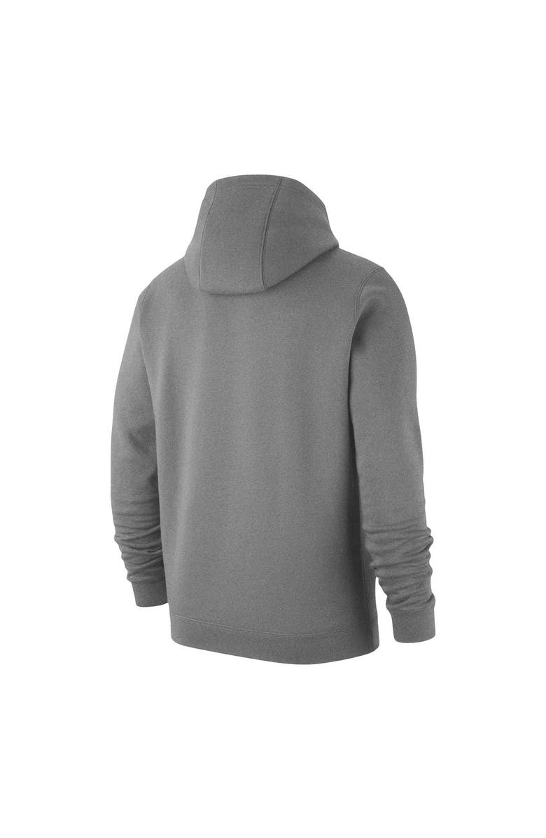 Nike Men's Nike Heather Gray Penn State Nittany Lions Logo Club Pullover Hoodie, Alternate, color, 