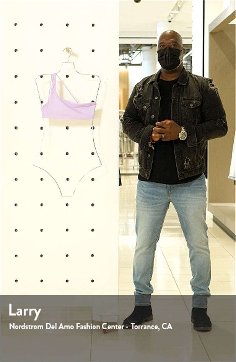 Apex One-Shoulder Bikini Top, sales video thumbnail