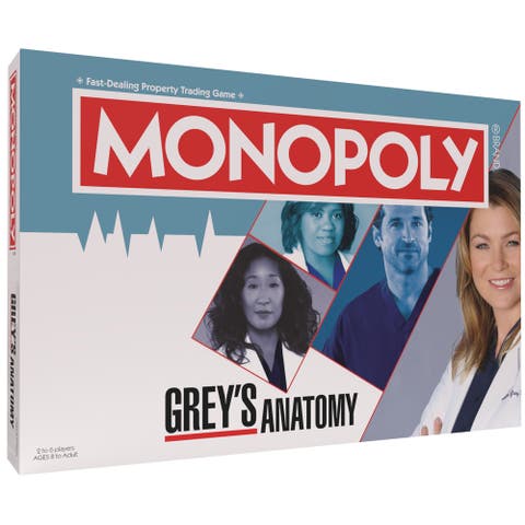Grey's Anatomy Strategy Board Game, Ages 8+,