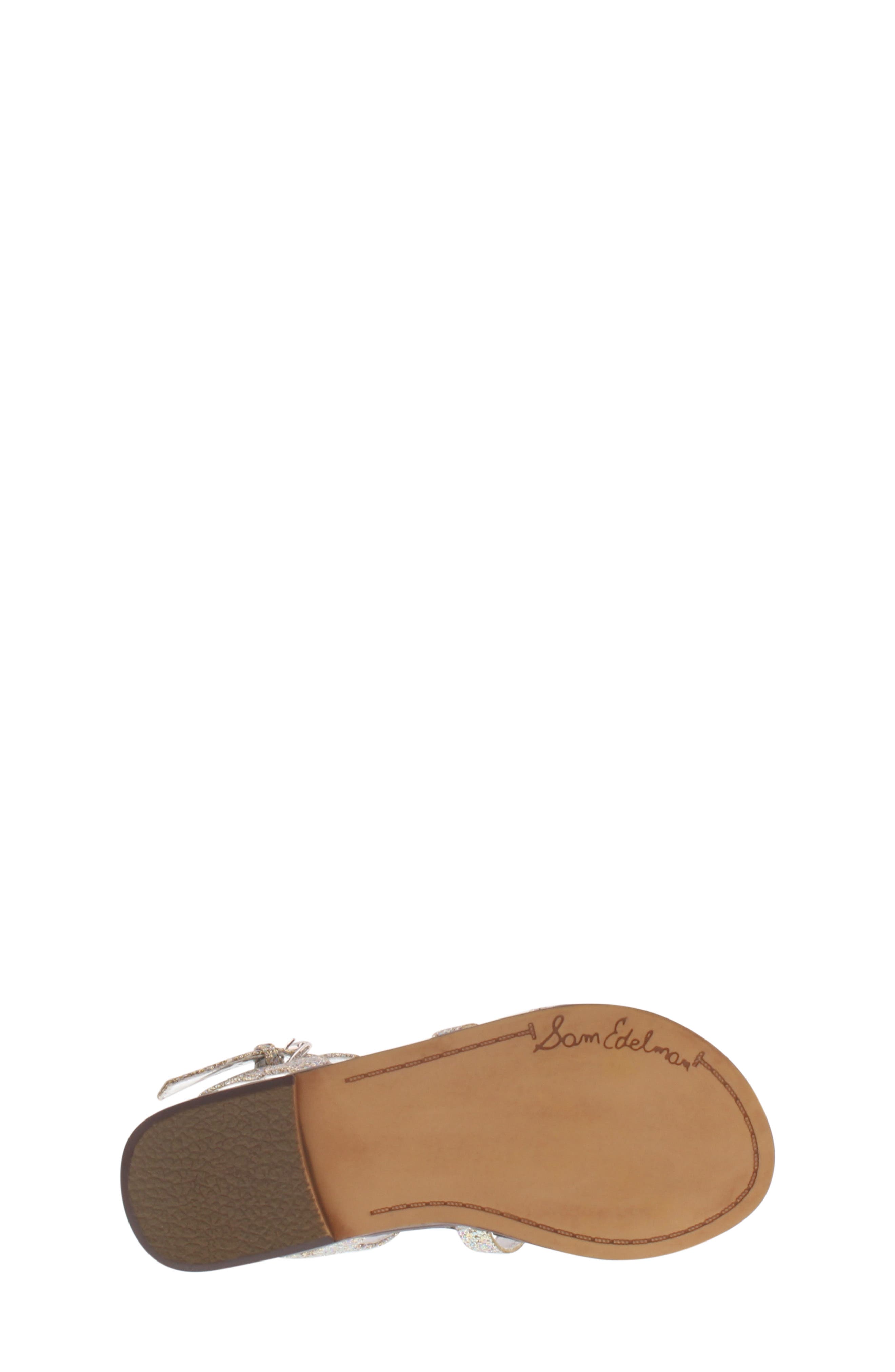 Sam Edelman Gigi Cara Glitter Sandal, Alternate, color, 