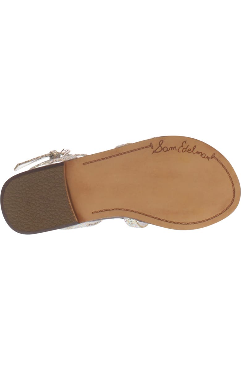 Sam Edelman Gigi Cara Glitter Sandal, Alternate, color,