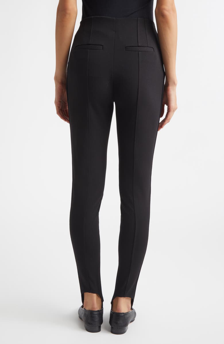 Derek Lam 10 Crosby Jessamine Stirrup Pants, Alternate, color, Black