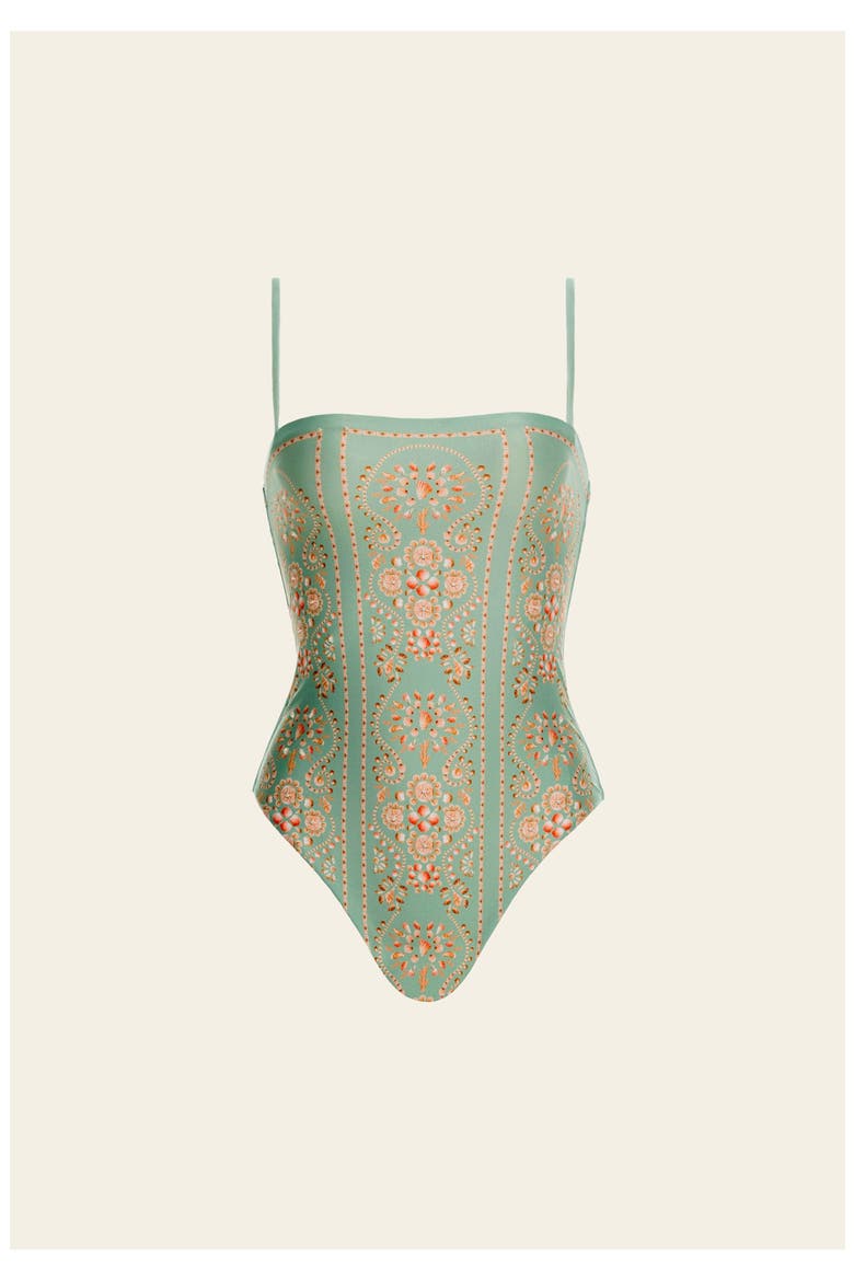 Durazno Playa One piece, Main, color, Green