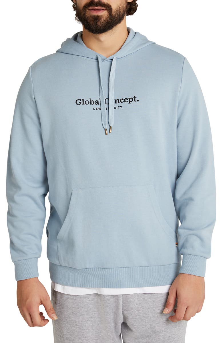 Johnny Bigg Global Concept Embroidered Hoodie, Main, color, 