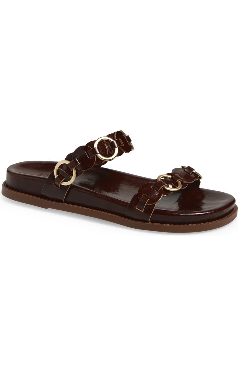 Schutz Selina Sporty Sandal, Main, color, Root Brown
