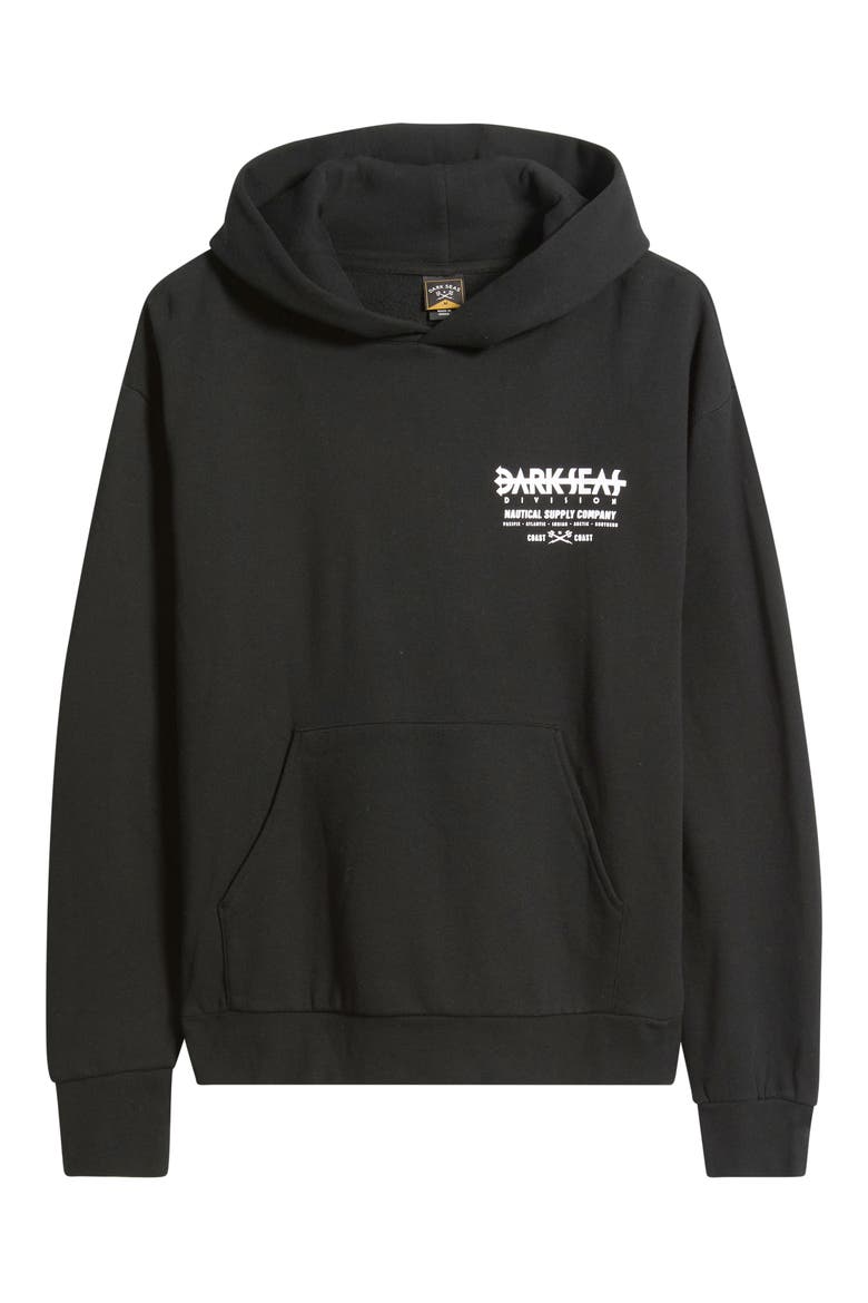 Worldwide Graphic Hoodie, Alternate, color, BLACK