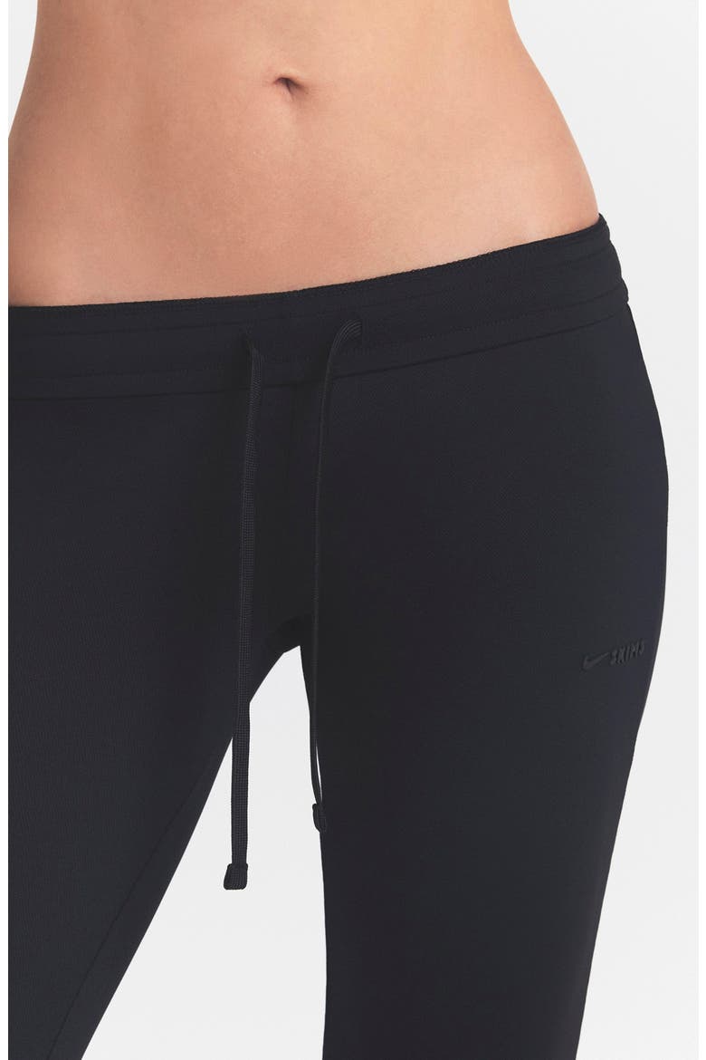 Airy Low Rise Mini Flare Pants, Alternate, color, NSKM OBSIDIAN