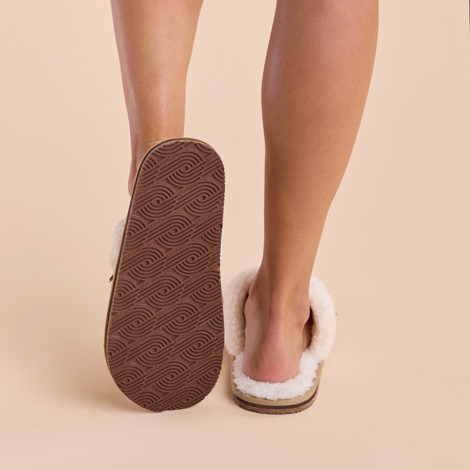 Feelgoodz Women's Mule Slipper Artisan Woven Indoor / Outdoor House Shoes, Alternate, color, Persimmon