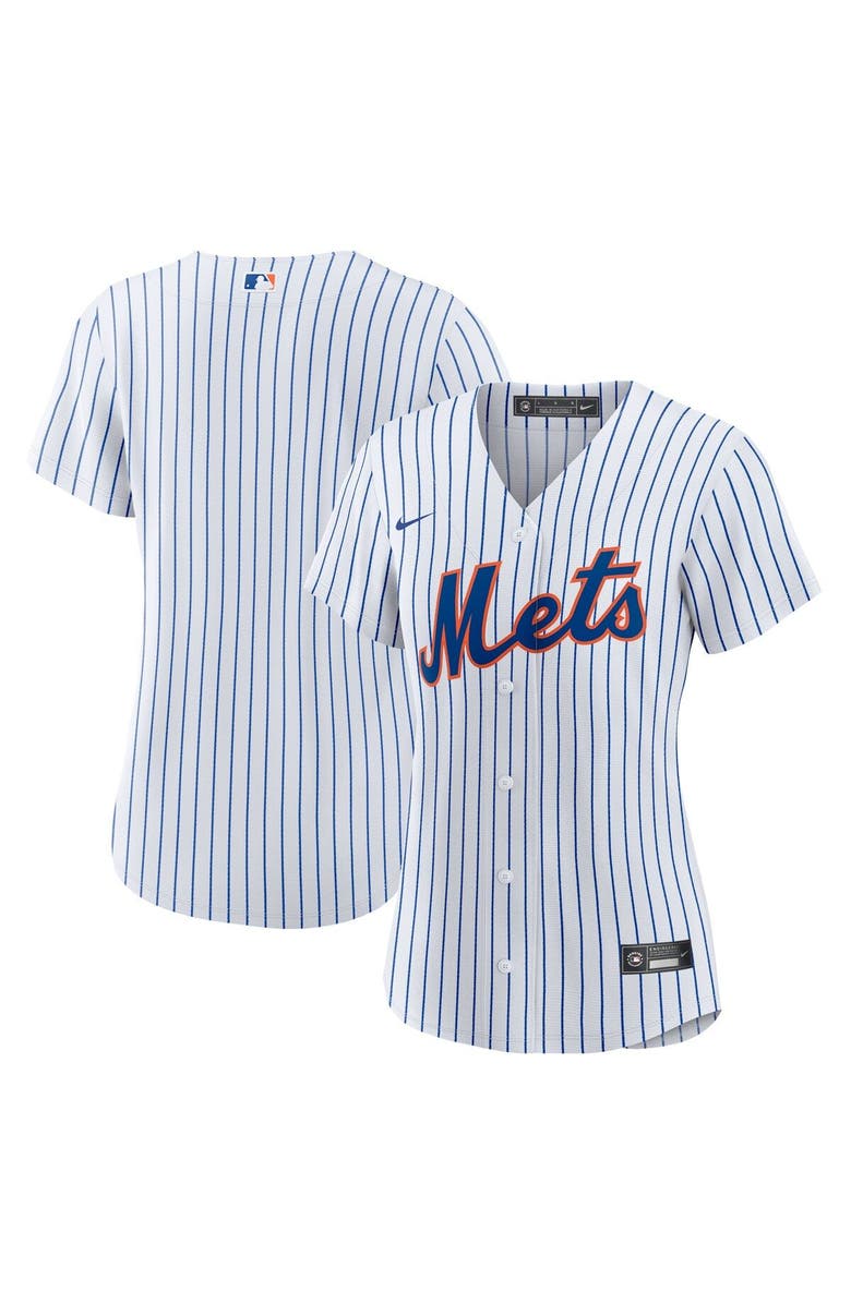 Nike Women's Nike White New York Mets Home Replica Team Jersey, Main, color, 