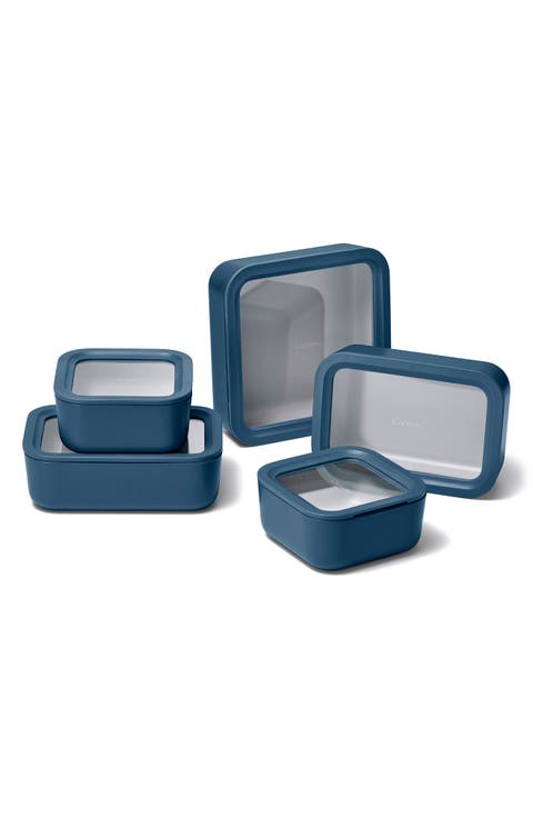 13-Piece Food Storage Glass Container Set