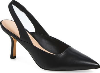 Stuart Weitzman Zuri Slingback Leather Pump (Women