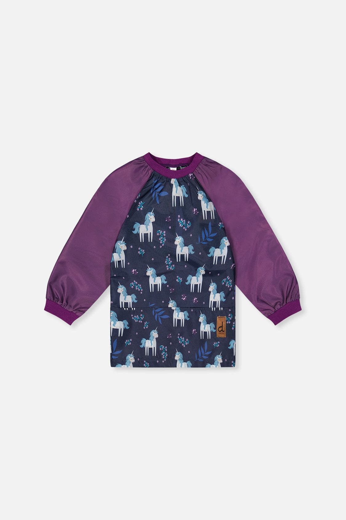 selected Blue and Purple Unicorn Print