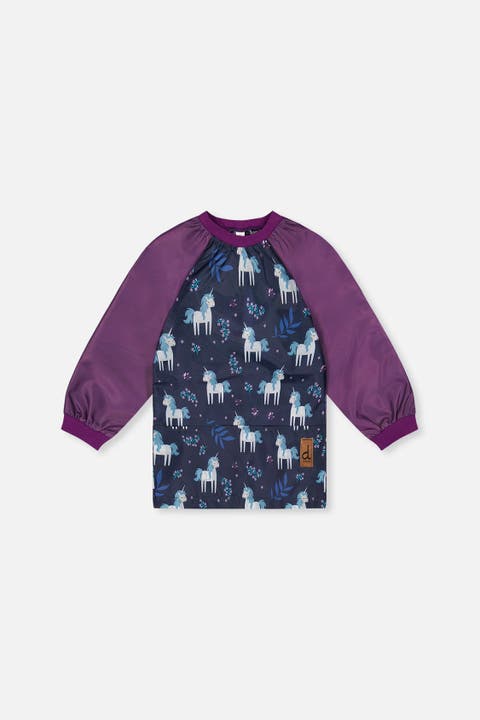 Girl Unicorn Practical Durable Protective Apron