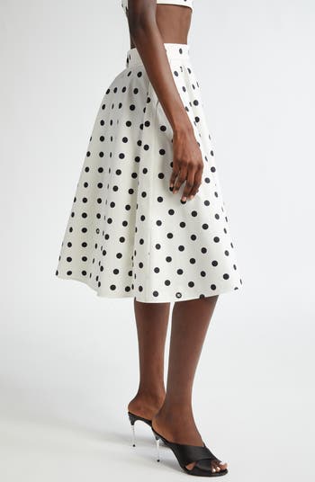 Dolce&Gabbana DG Logo Polka Dot Skirt | Nordstrom