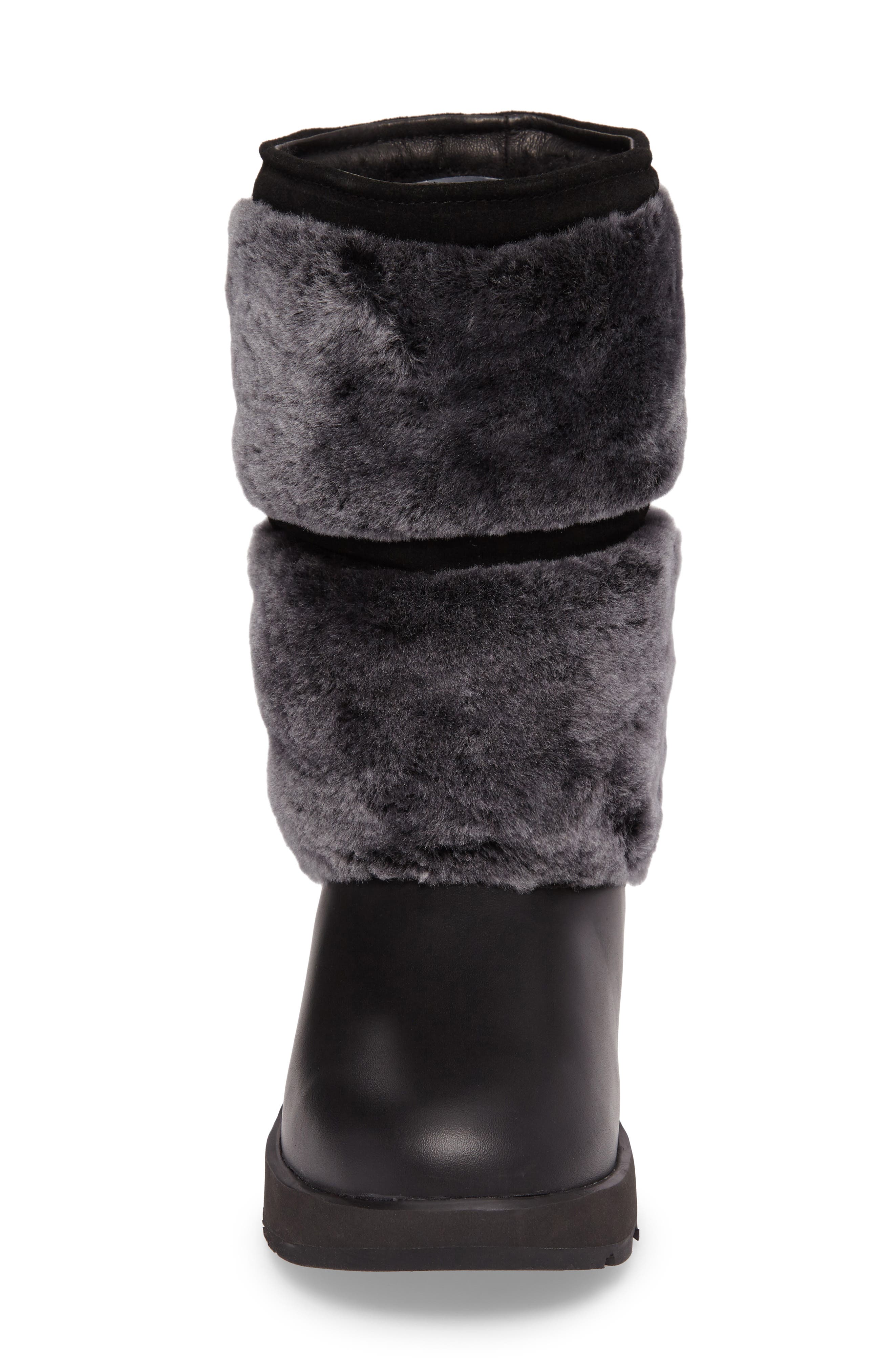 Reykir Waterproof Snow Boot, Alternate, color, BLACK LEATHER
