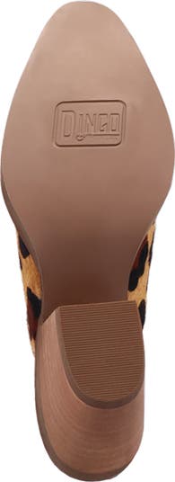 Calico Genuine Calf Hair Mule