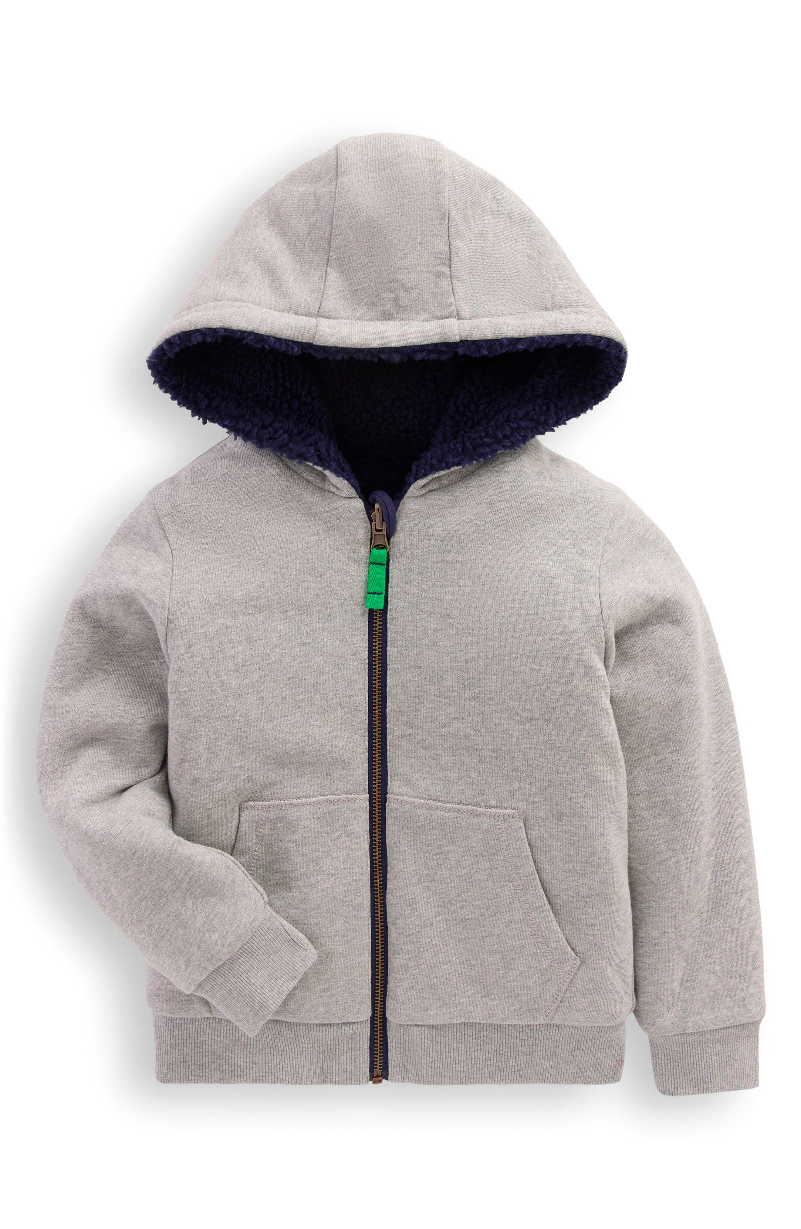 Mini Boden Kids' Reversible Hoodie