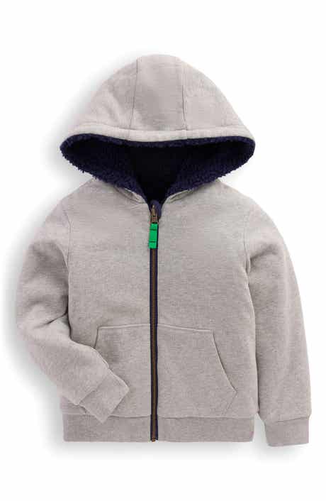 Mini Boden Kids' Reversible Hoodie