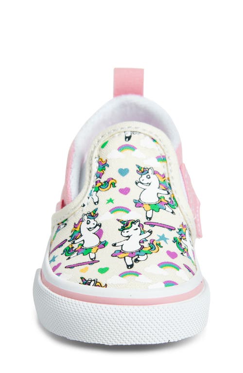 Vans Kids' Classic Slip-on V Sneaker In Pink