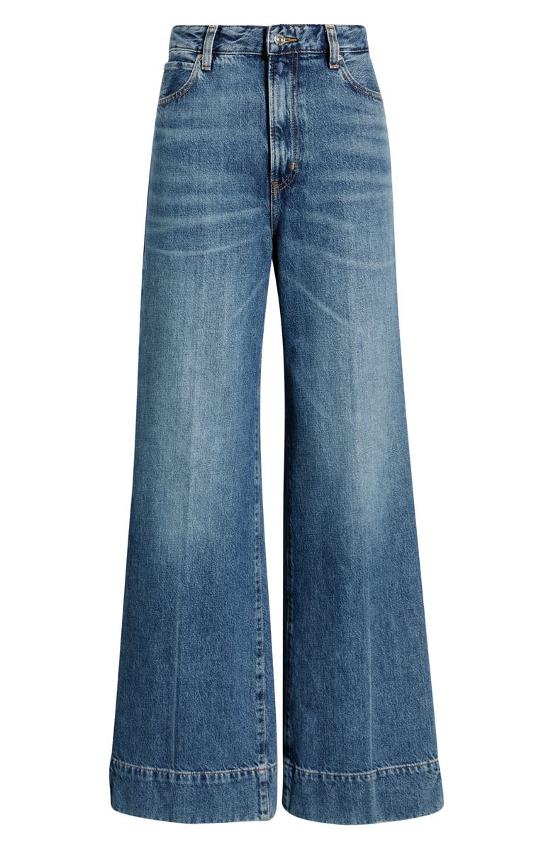FRAME The Slice High Waist Flare Jeans, Main, color, Drift