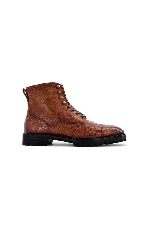 Anthony Veer Pembroke Cap-toe Boot In Brown