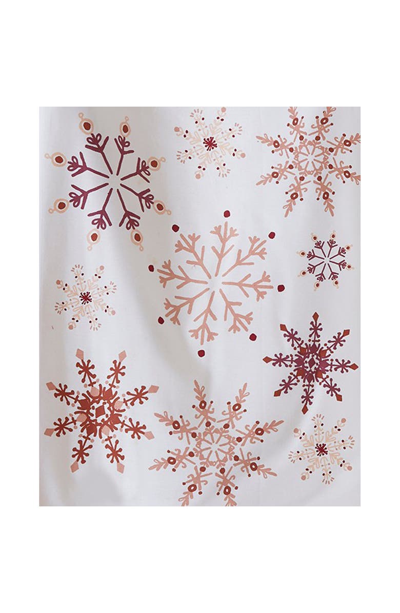 tag Adobe Sugar Snowflake Christmas Kitchen Towels Set of 3, Alternate, color, Pink
