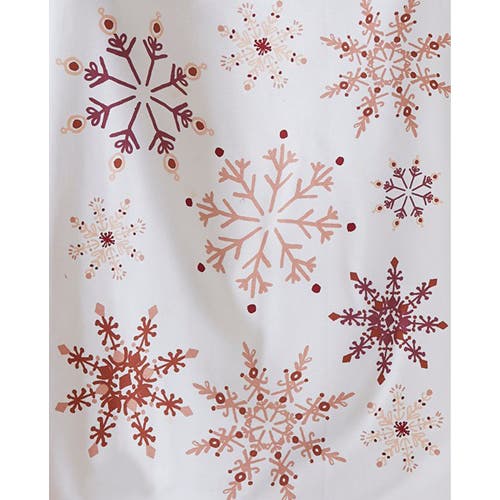 Tag Adobe Sugar Snowflake Kitchen Towels Set Of 3 In Pink