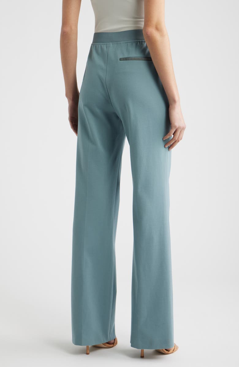 BOSS Talia Flare Pants, Alternate, color, Reef