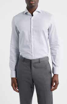 BOSS H-Hank Slim Fit Dress Shirt