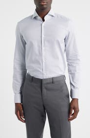 BOSS H-Hank Slim Fit Dress Shirt