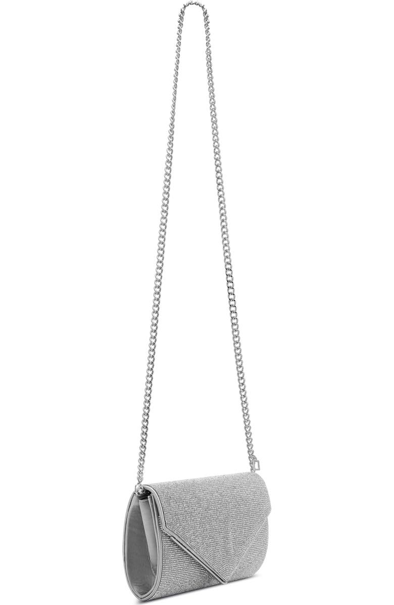 Rafe New York Candy Envelop Clutch, Alternate, color, Silver