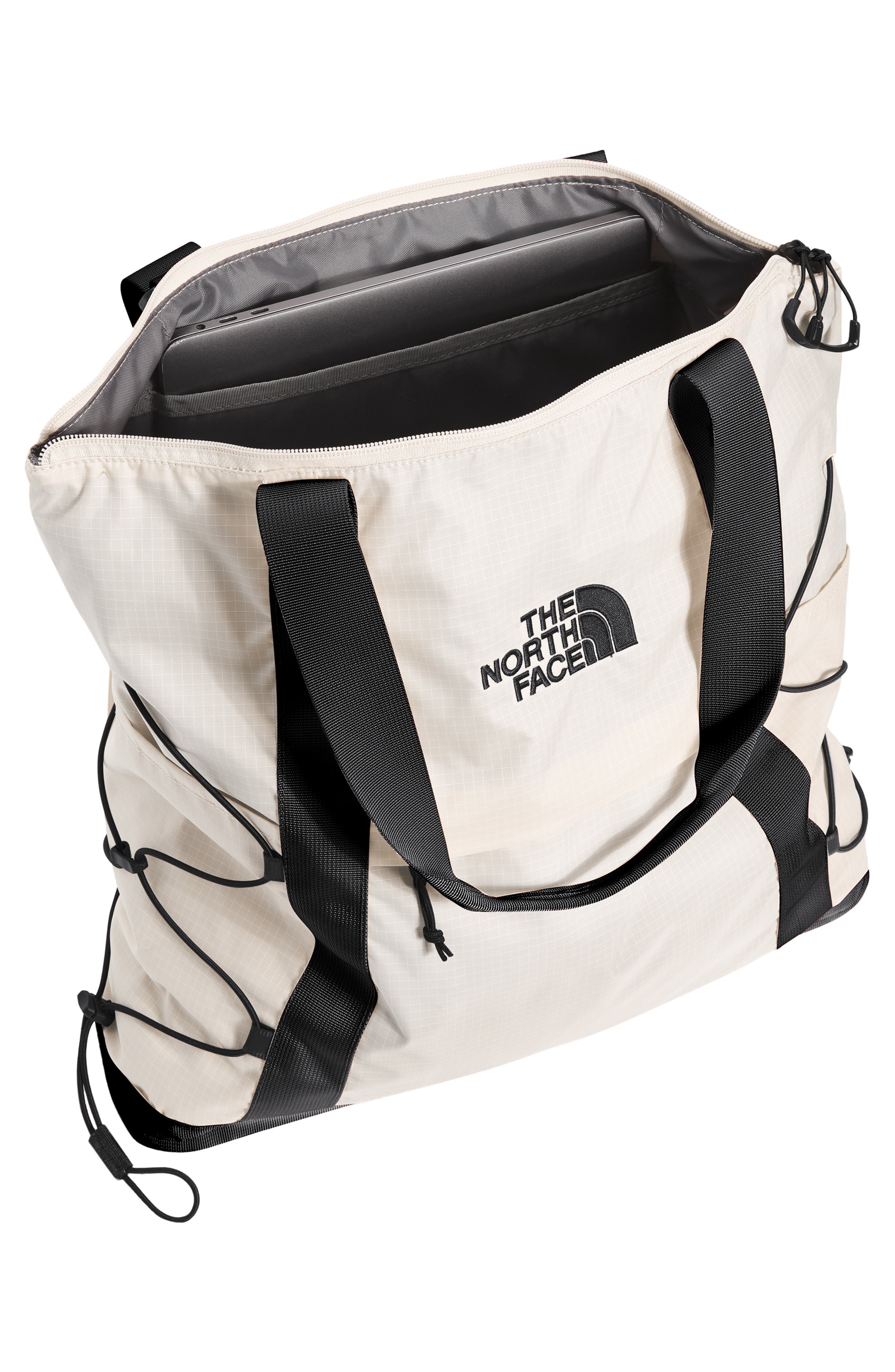 The North Face Borealis Convertible Tote, Alternate, color, Gardenia White/ Tnf Black-Npf