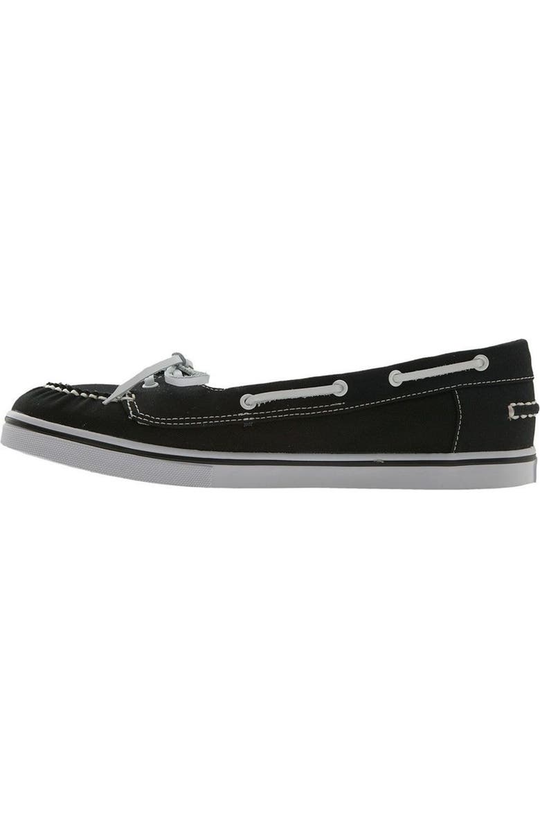 Vans 'Abby' Satin Boat Shoe, Alternate, color,
