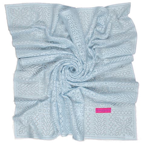 Southampton Home Lace Weave Baby Shawl