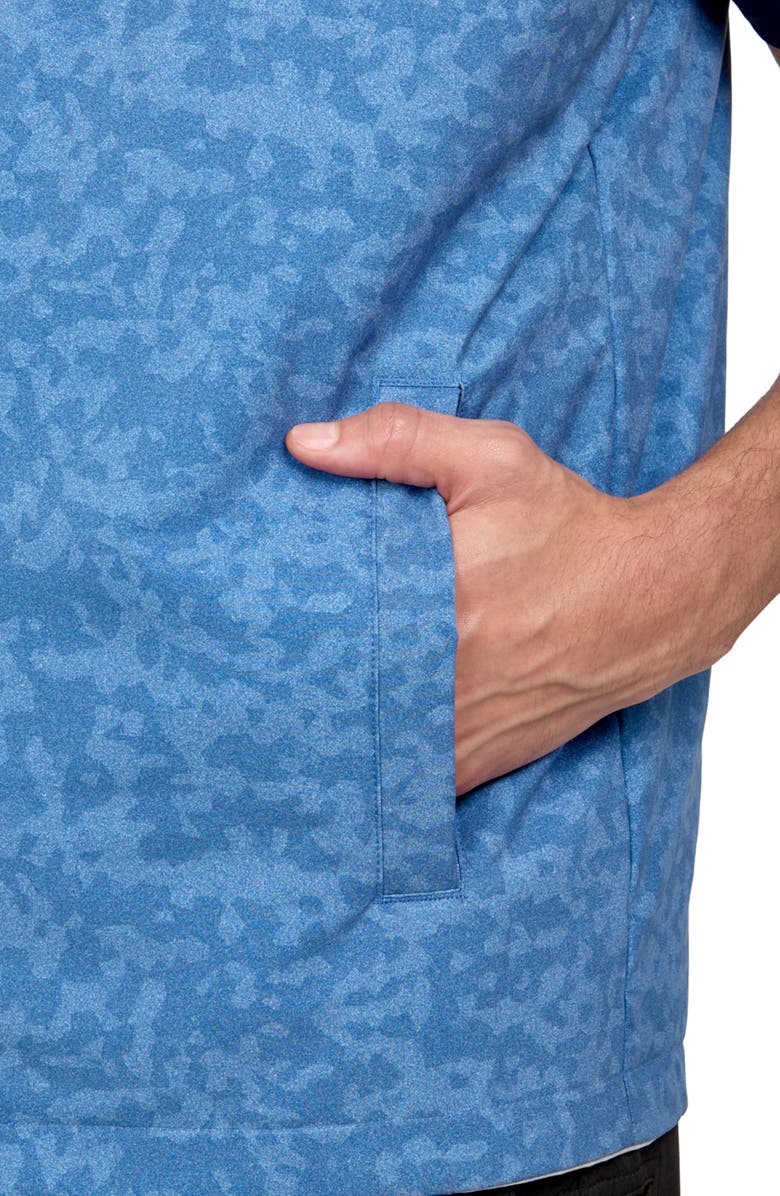 CONSTRUCT Camo Print Performance Reversible Vest, Alternate, color, Tan