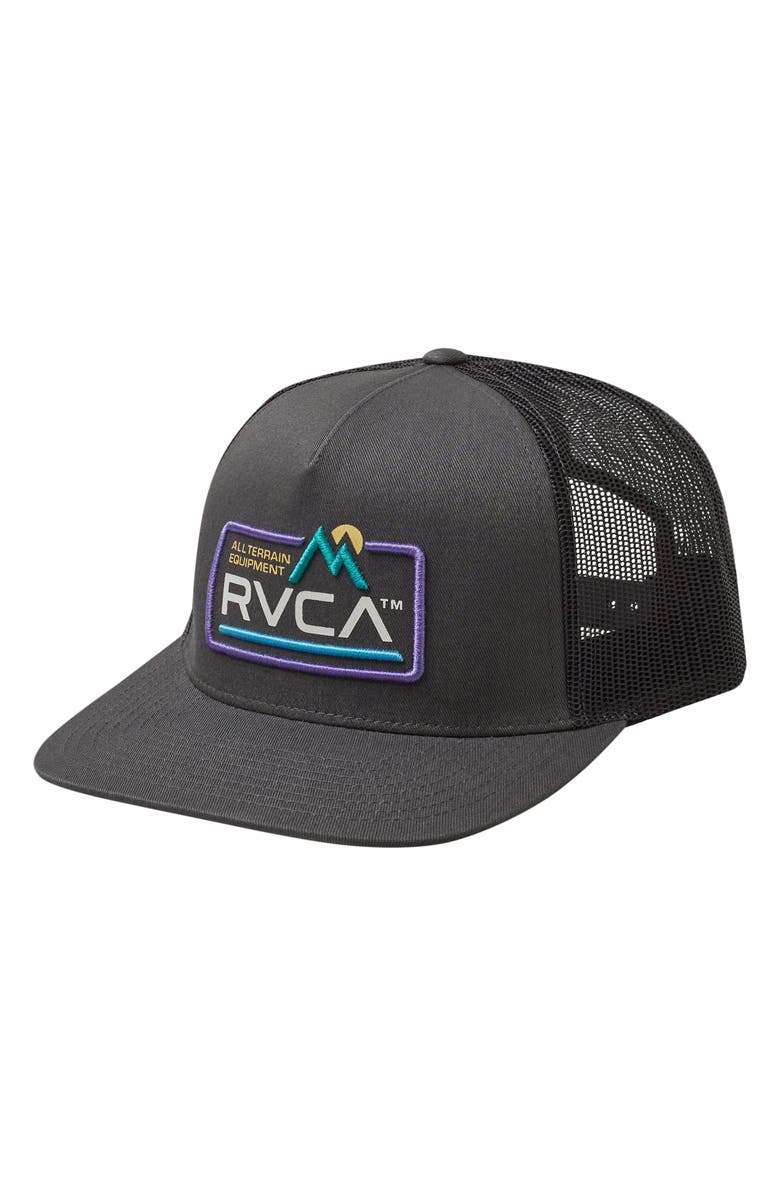 RVCA Kids' All Terrain Trucker Hat, Alternate, color, 