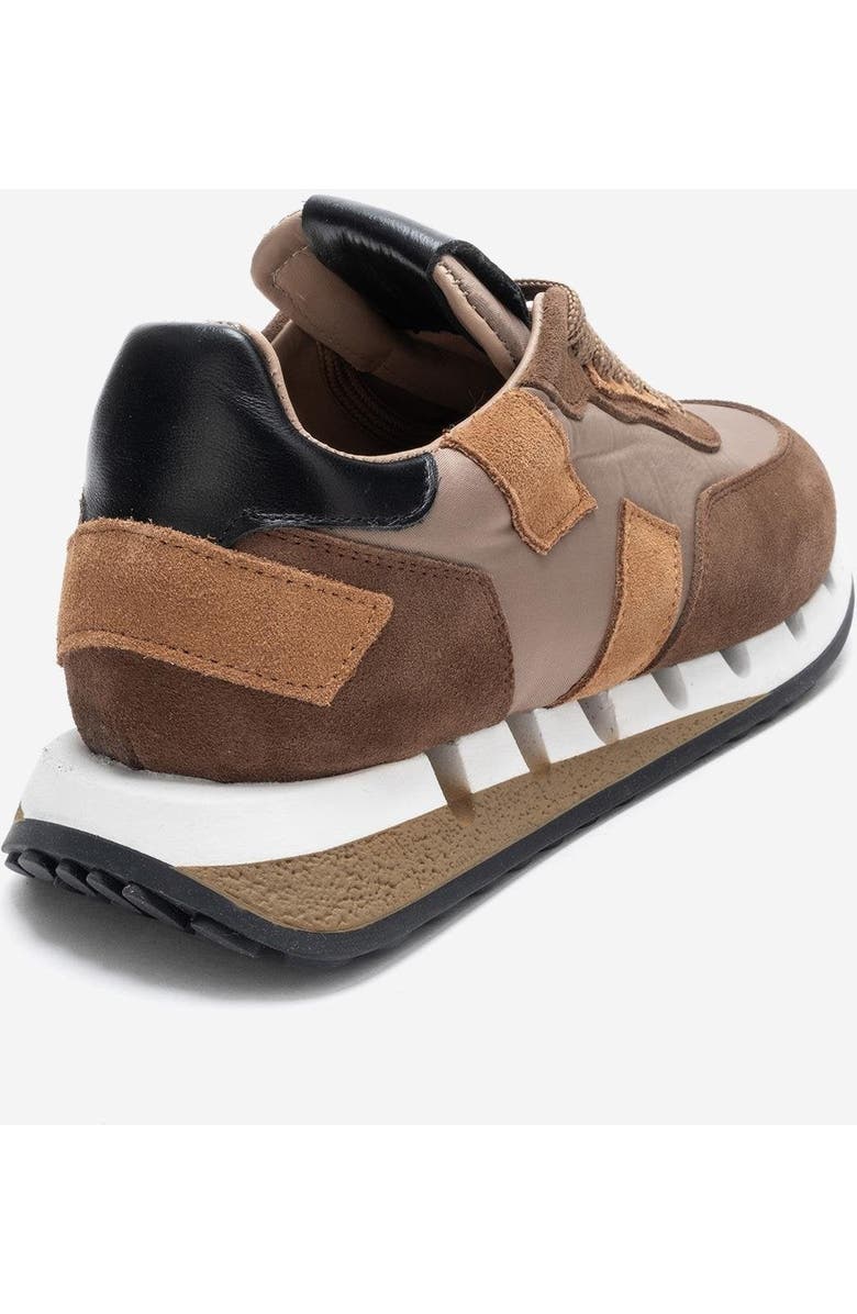 Forever & Always Shoes Vian Leather Platform Sneaker, Alternate, color, Beige